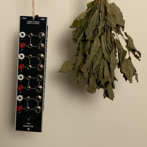 G500 module, hanging next to dried herbs